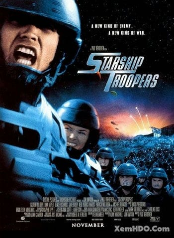 Chiến Tranh Vũ Trụ Nhện Khổng Lồ - Starship Troopers