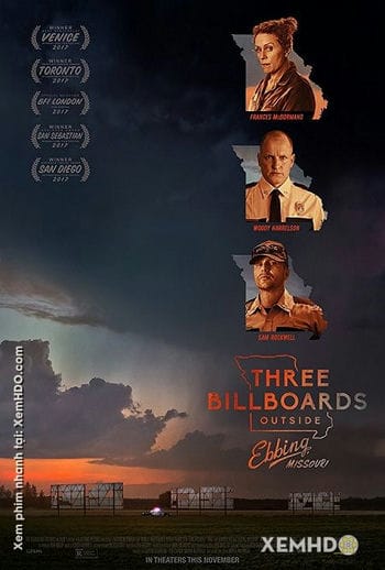 Ba Biển Quảng Cáo Ngoài Trời Ở Missouri - Three Billboards Outside Ebbing Missouri