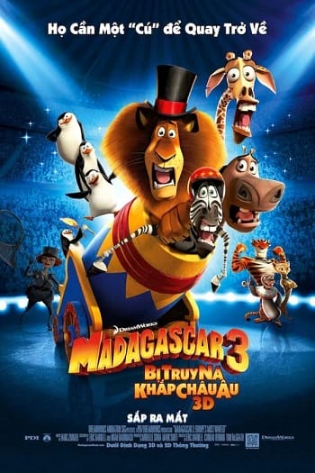 Madagascar 3 Thần Tượng Châu Âu - Madagascar 3 Europe Most Wanted